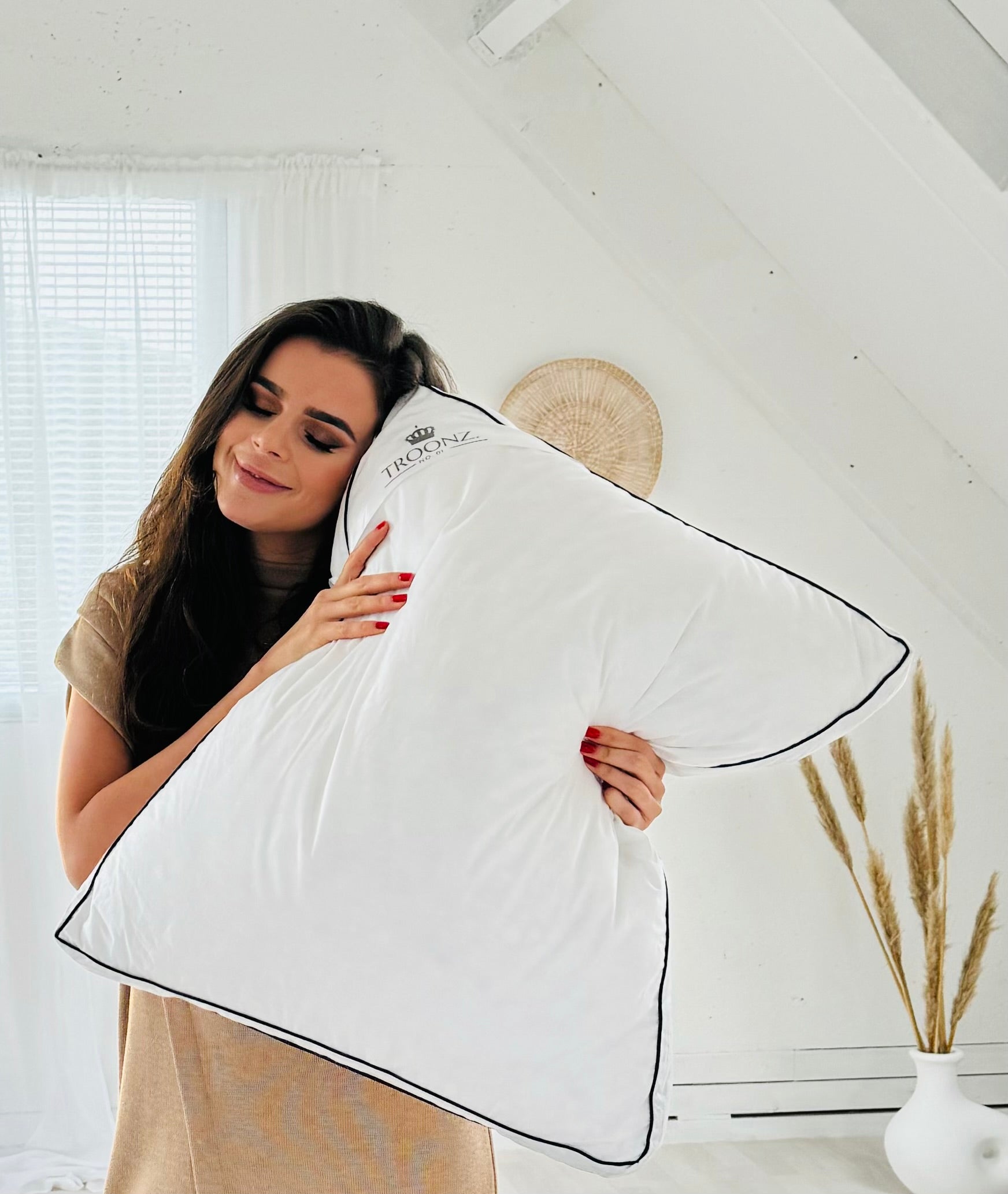 Oreiller Troonz quatre en duvet