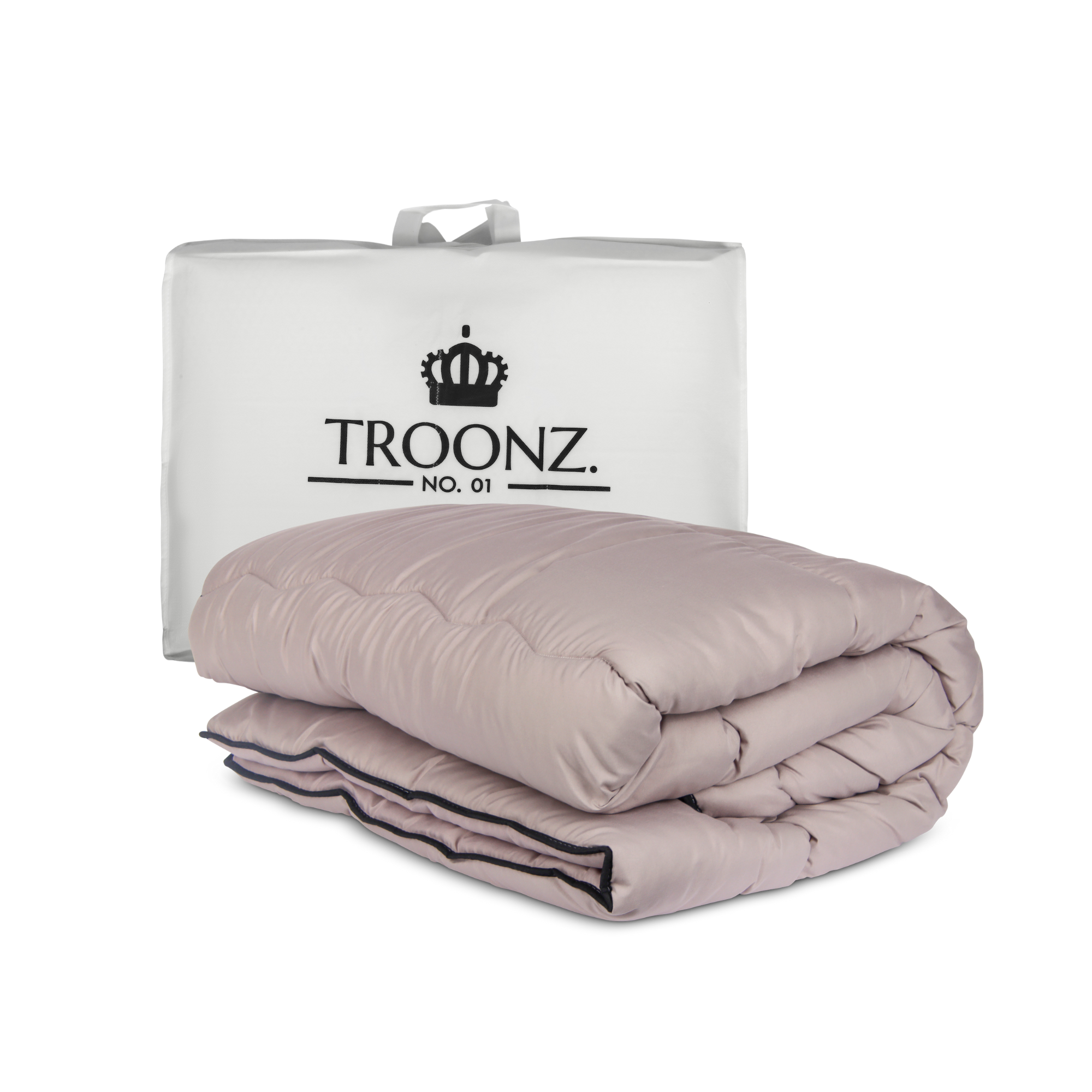Couette Troonz sans housse Dreamscape Taupe