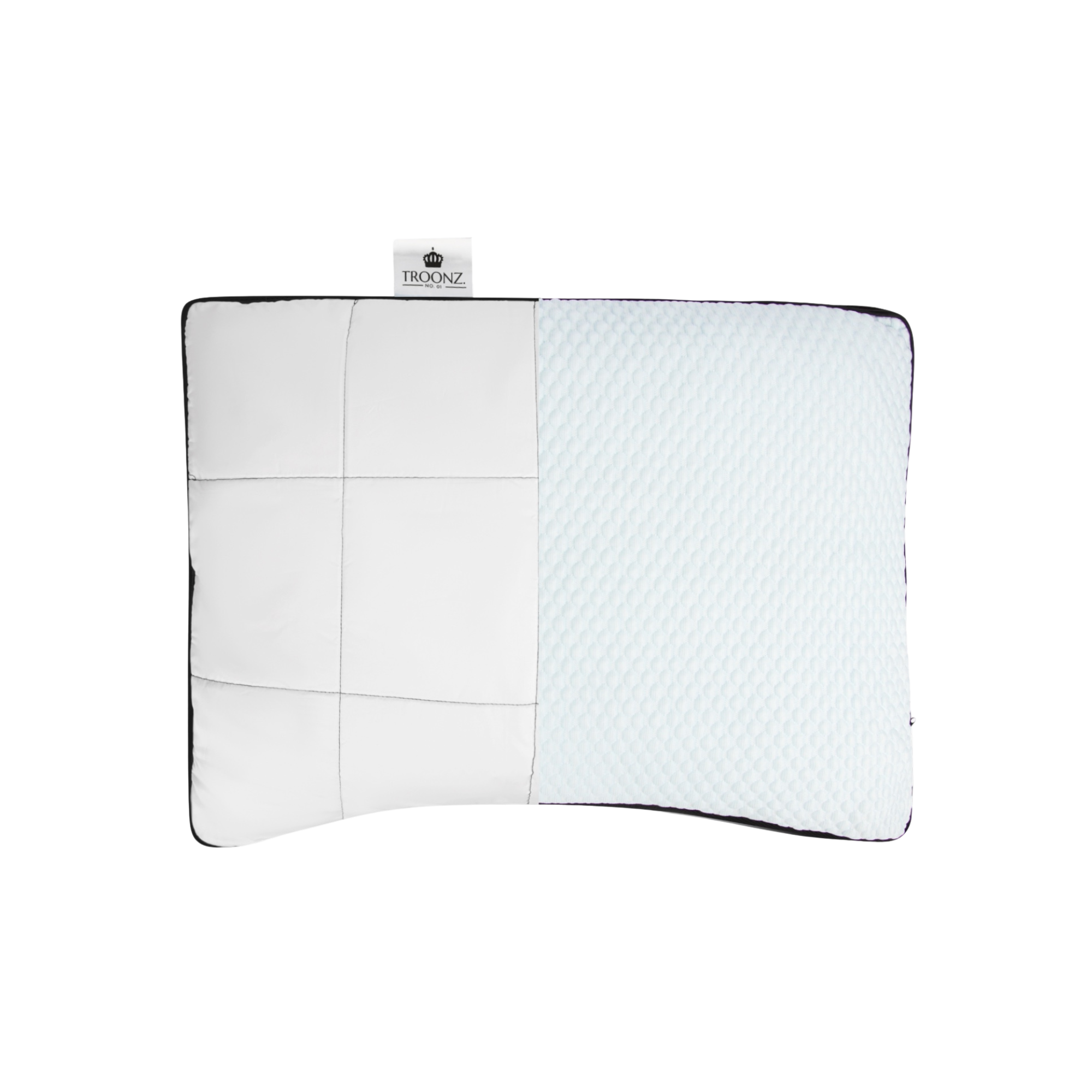 Oreiller de sommeil pour le dos Troonz Livorno Plus Three