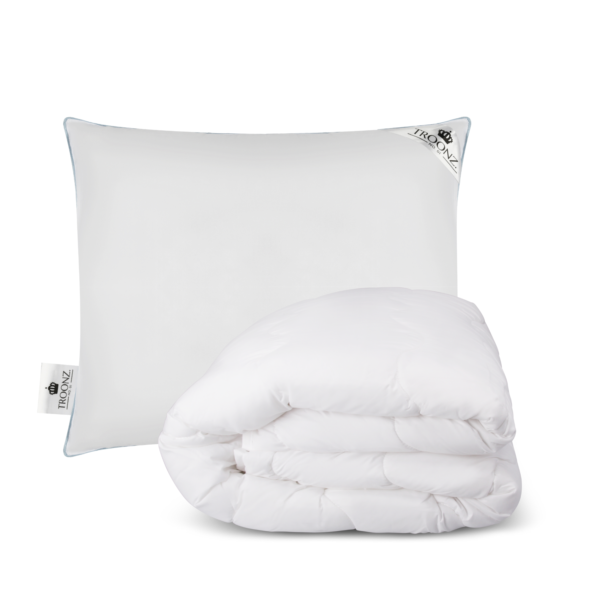 Troonz Slaapset Portofino - Hoofdkussen Portofino + Portofino Dekbed 140x200