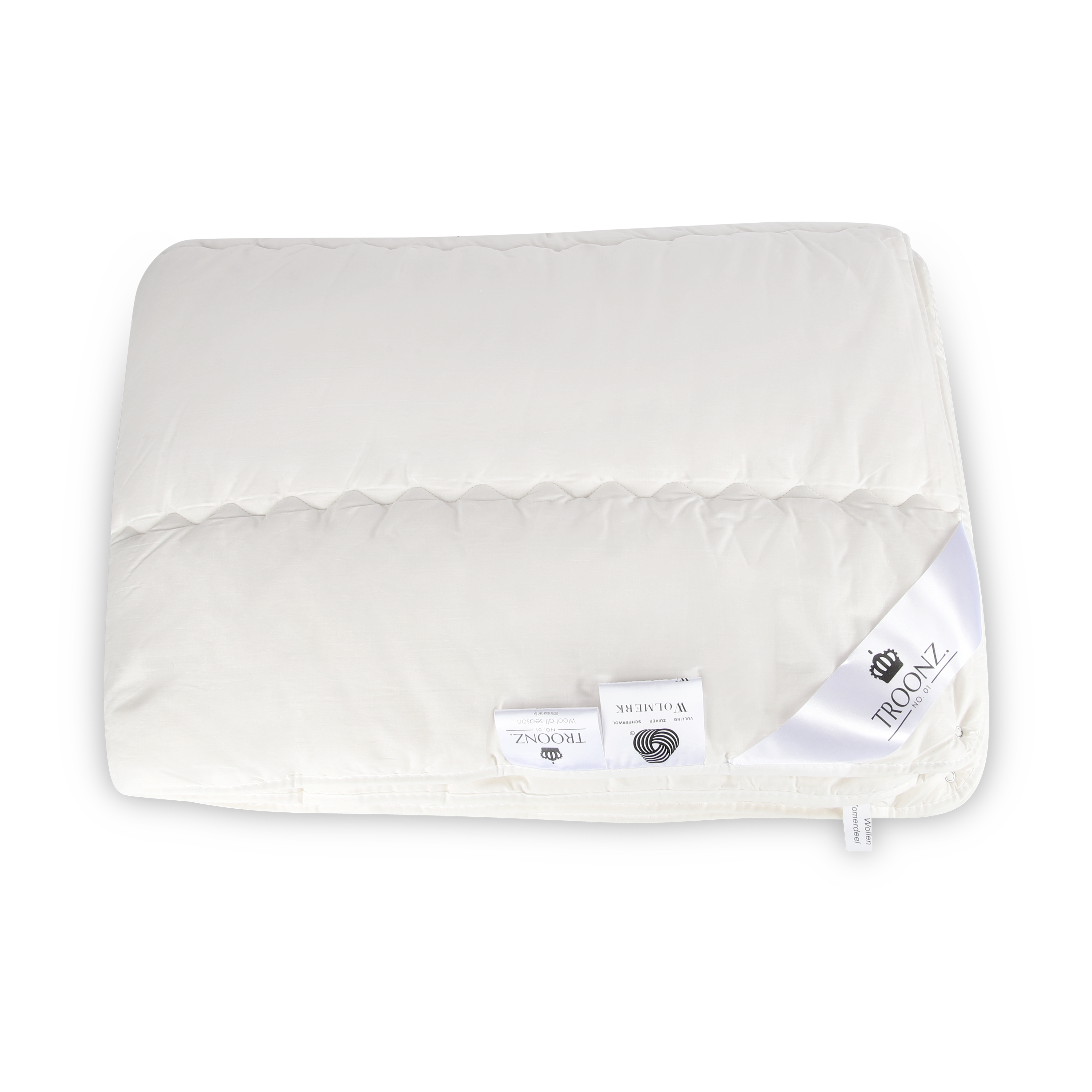 Couette Troonz 4 saisons Texel en laine tondue