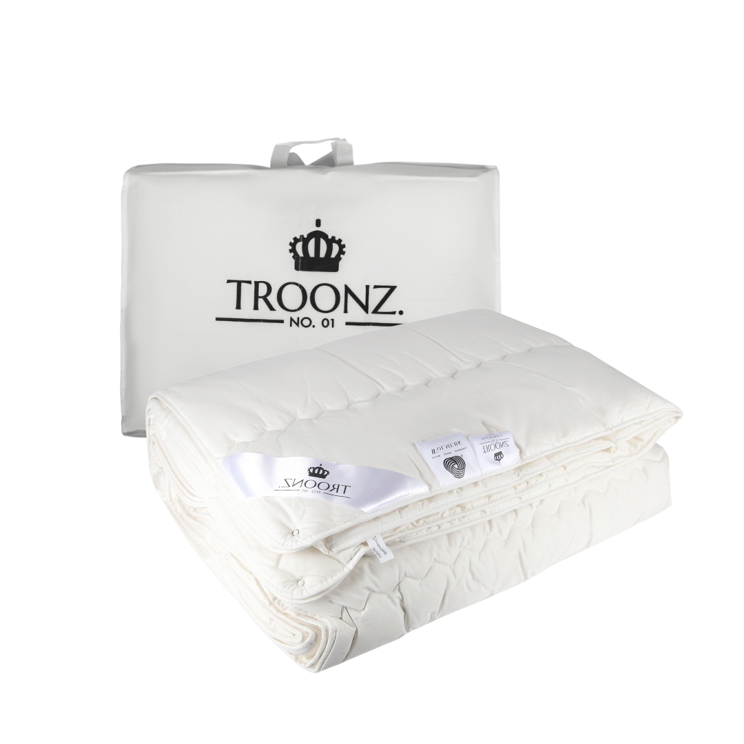 Couette Troonz 4 saisons Texel en laine tondue