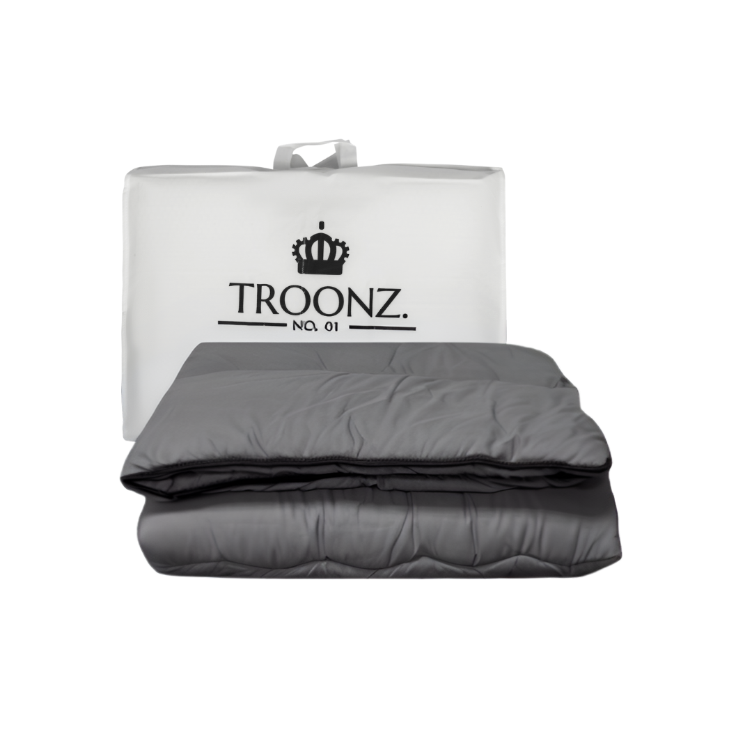 Couette Troonz sans housse Dreamscape Anthracite
