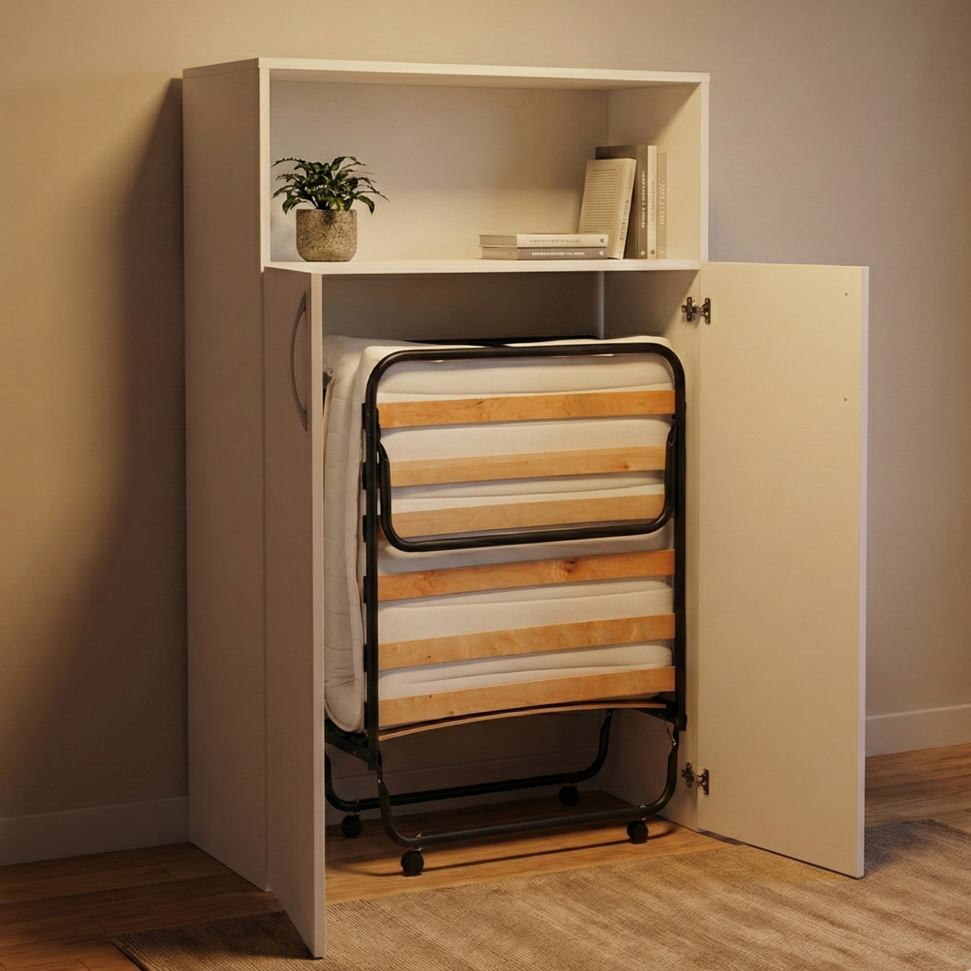 Troonz Opklapbed Opbergkast