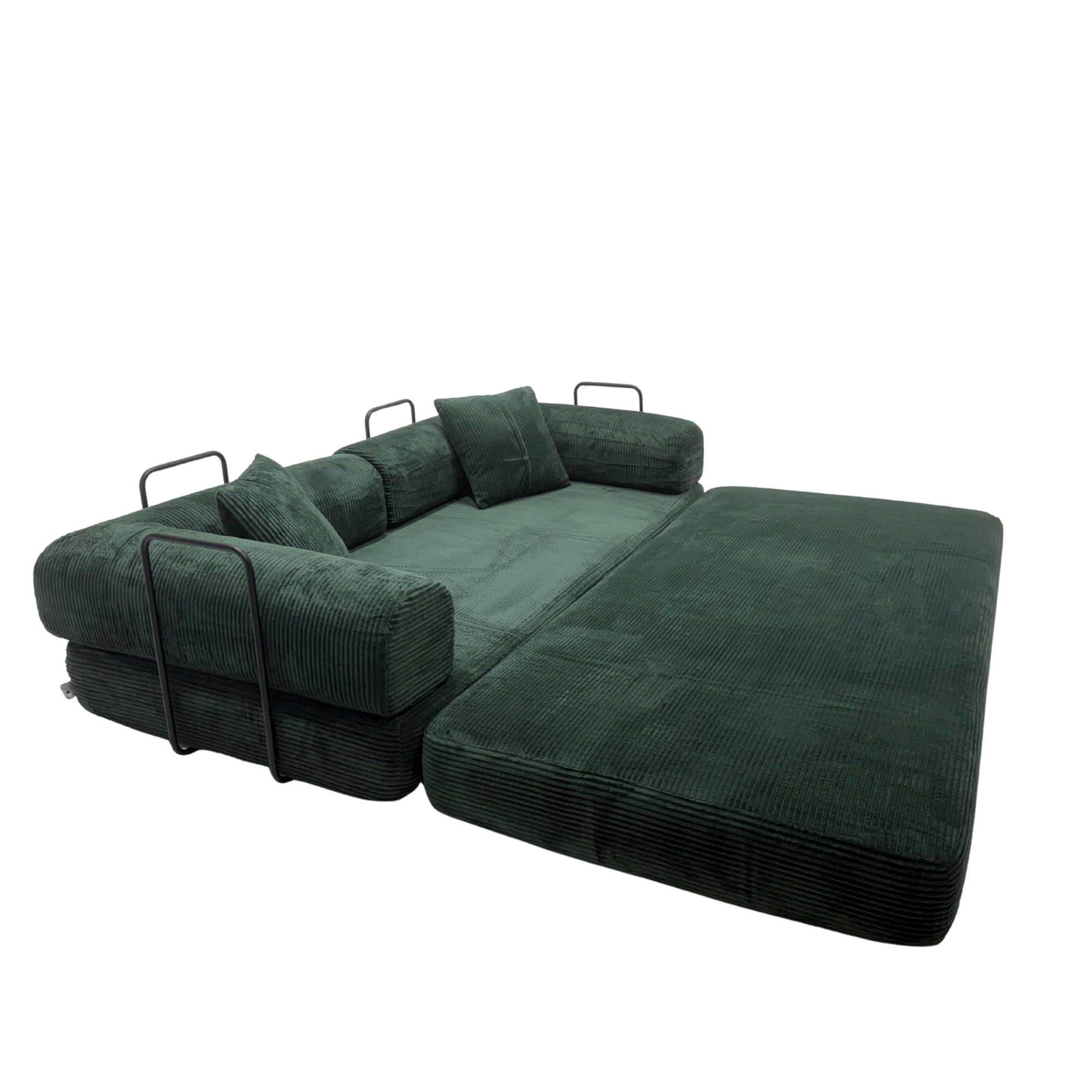 Troonz Schlafsofa Comfy Grün