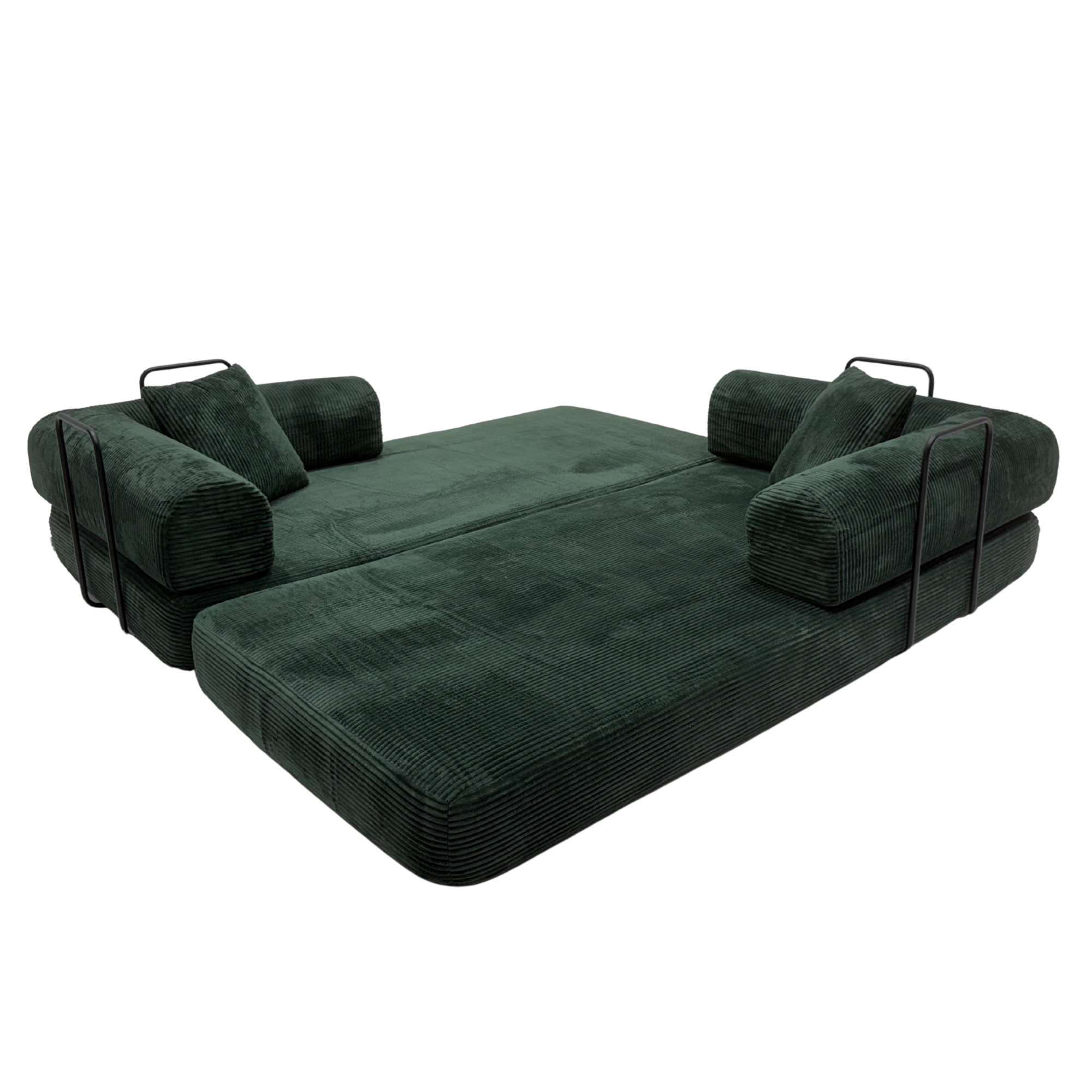 Troonz Schlafsofa Comfy Grün
