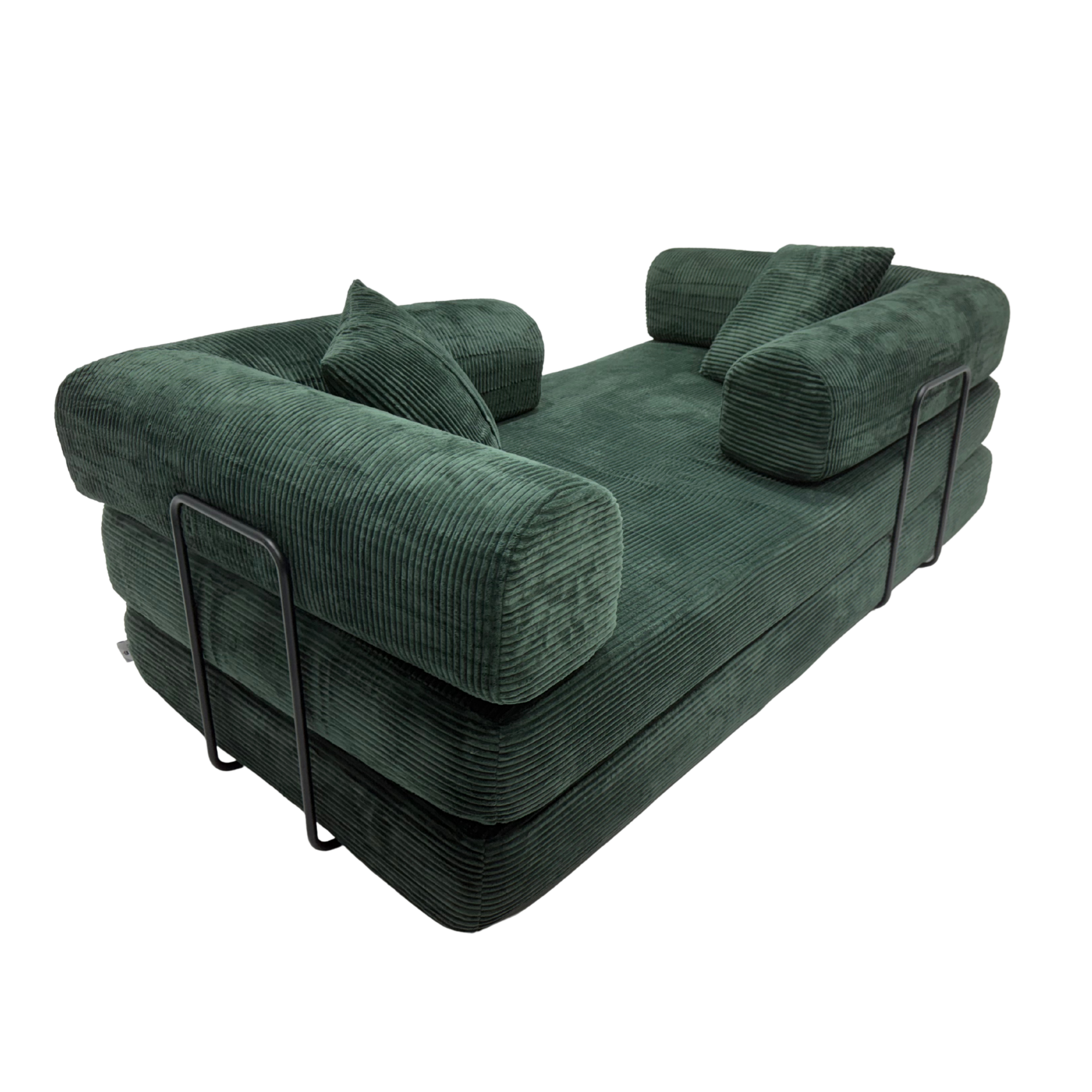 Troonz Schlafsofa Comfy Grün