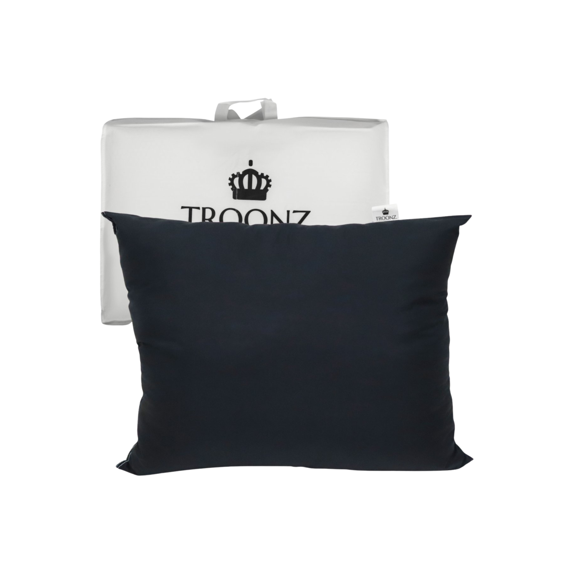 Troonz Slooploos Hoofdkussen Antraciet