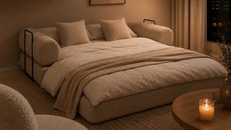 Logeerbed 's nachts