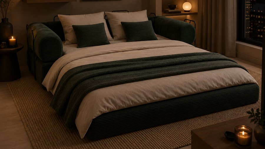 Logeerbed 's nachts