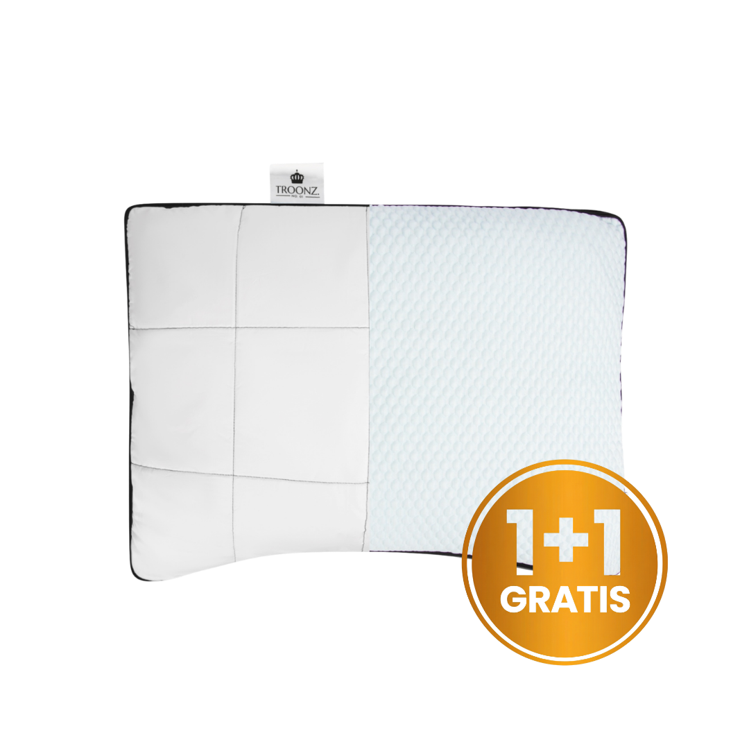 Oreiller de sommeil latéral Troonz Livorno Plus Two