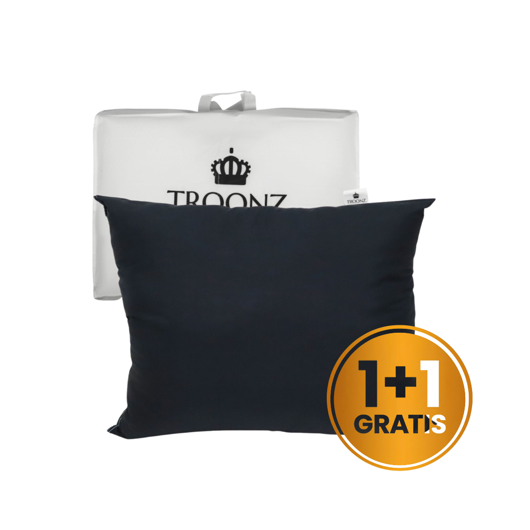 Troonz Slooploos Hoofdkussen Antraciet